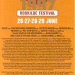 Søjle Hele tiden Garderobe 1997.06.28 – Roskilde Festival, Roskilde, Denmark « The Prodigy On Tour