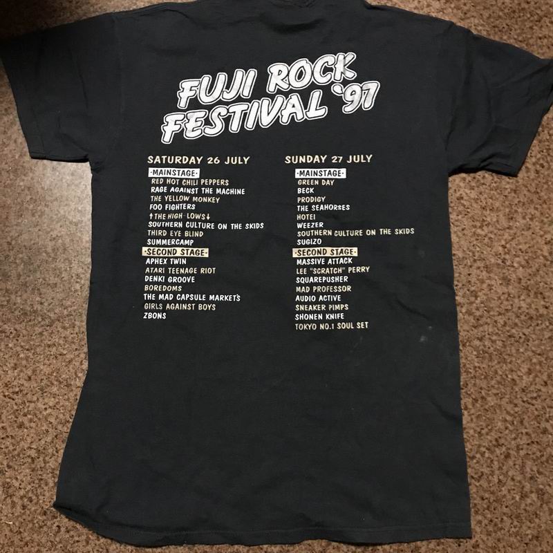 1997.07.27 – Fuji Rock Festival, Narusawa, Japan (cancelled) « The 