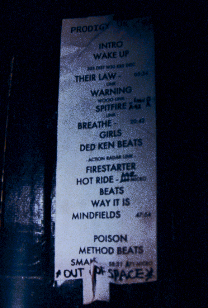 reparatøren vente Akkumulering 2004.12.12 – The Olympia, Dublin, Ireland « The Prodigy On Tour