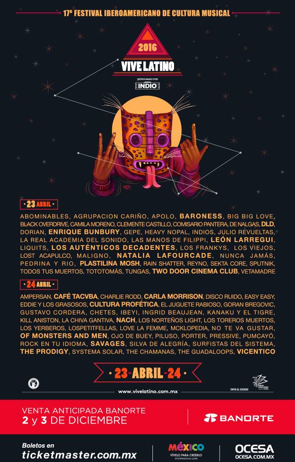 2016.04.24 – Vive Latino Festival, Mexico City, Mexico « The Prodigy On ...